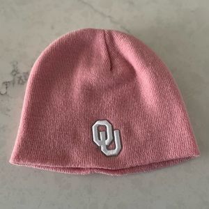 OU Sooners Pink Beanie